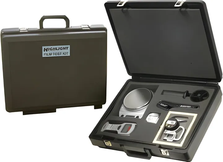 Kit de equipos de medición para pruebas de película de empaque